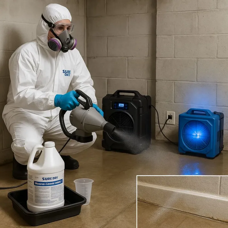 Sanitization and Odor Removal process in Dos Palos, CA